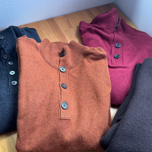 Banana republic cashmere/wool sweater bundle size X-Large - Picture 9 of 11